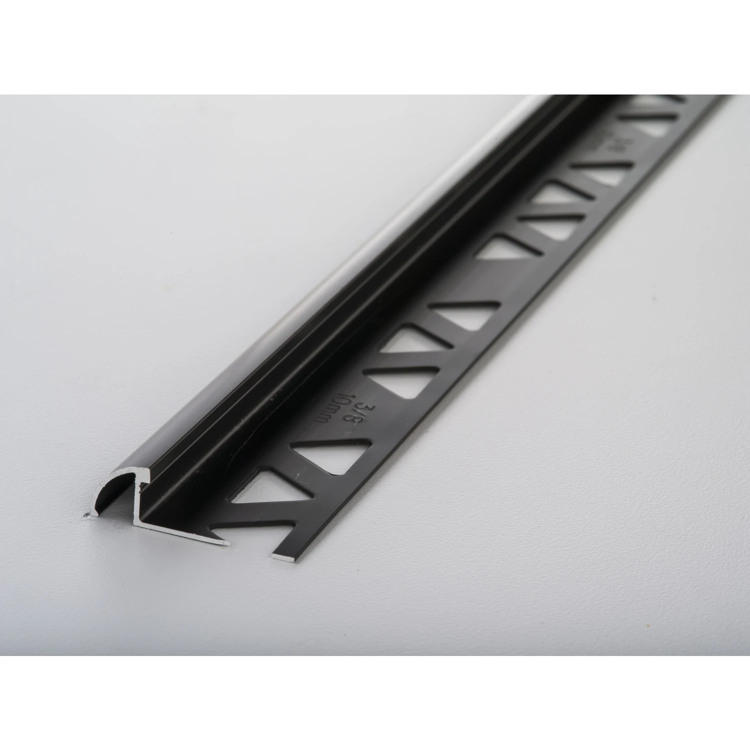 Building Products 3/8 In. X 8 Ft. Satin Antique Bronze Bullnose Tile Edging