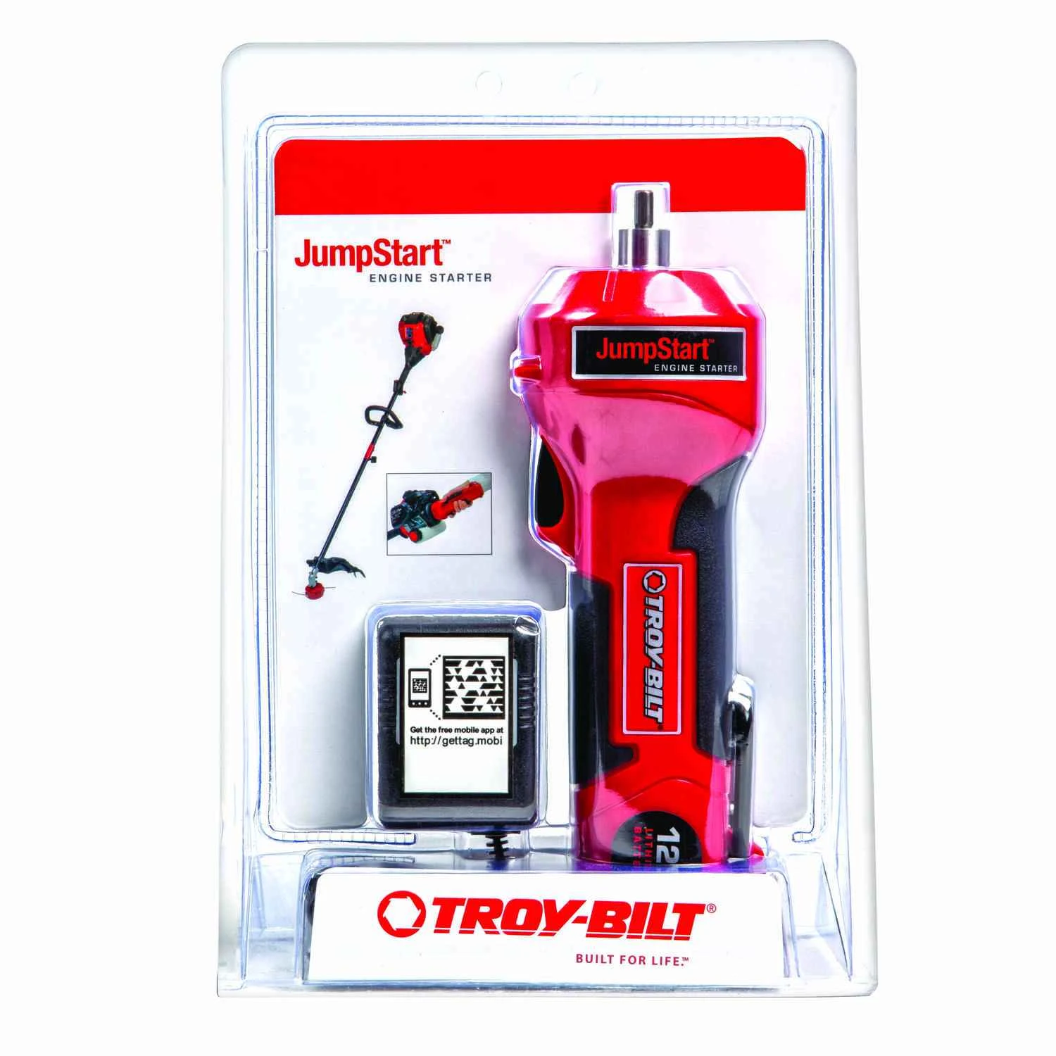 Troy-bilt Jumpstart Electric Engine Starter 12 Volt Lithium-ion Battery Charger