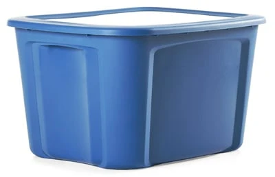 Bel-01160193-06 30 Gallon Blue Storage Tote
