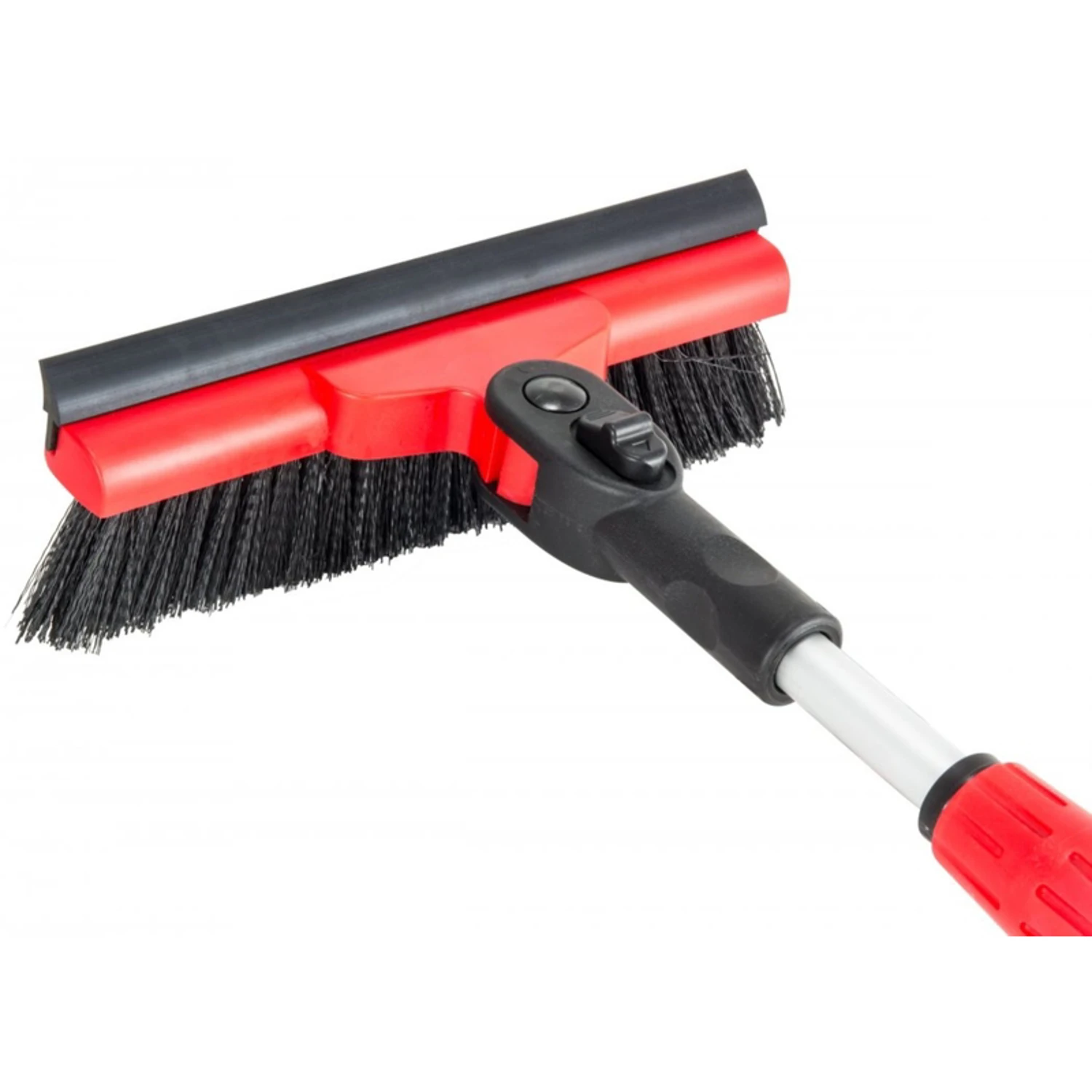 52 In. Extendable Ice Scraper And Snow Brush With Pivoting Head