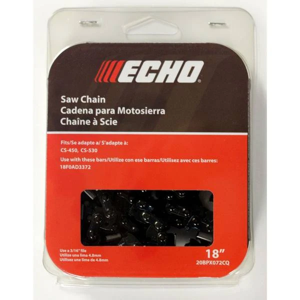 18" Chainsaw Chain 20bpx Series With Low Kickback Design