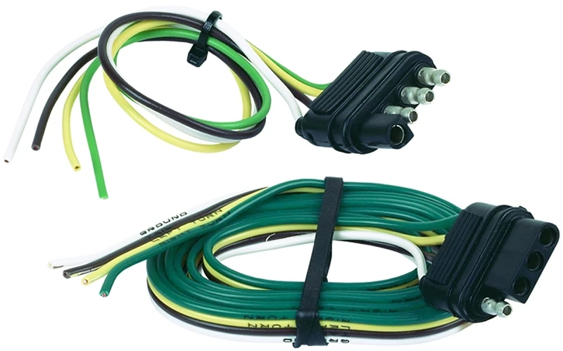 4 Flat Connector Set - Model 48215 - Weatherproof And Corrosion Resistant