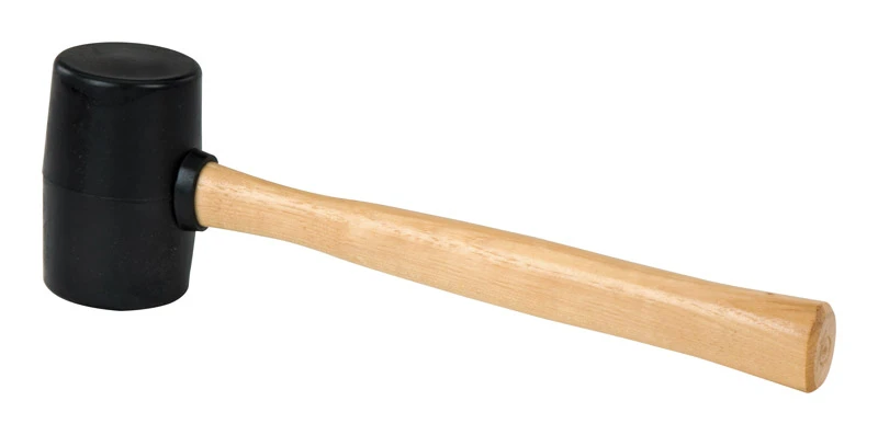 18 Oz. Rubber Mallet With 13-1/2 In. Length For Carpentry Projects