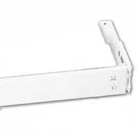 Piedmont Drapery Hardware 13276 28 to 48 In. Metal Wide Pocket Curtain Rod