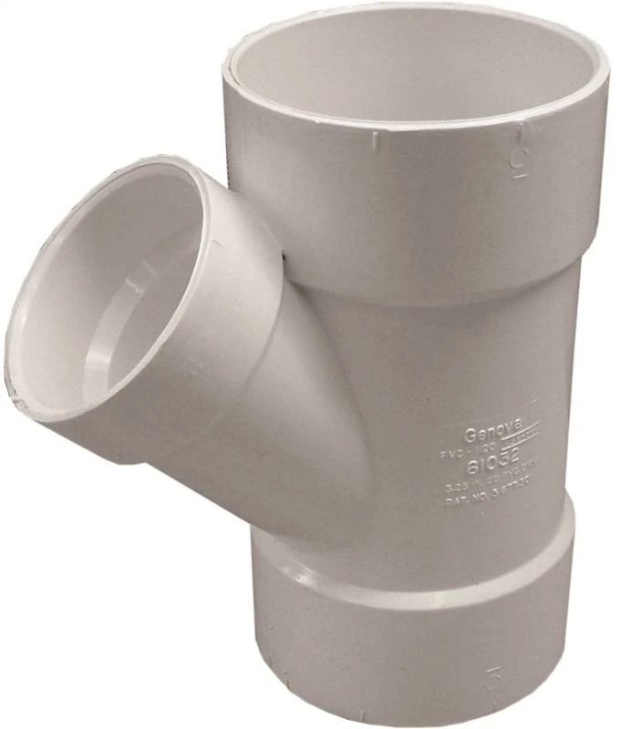 3 In. X 2 In. Schedule 30 Dwv Reducing Pvc Wye Fitting