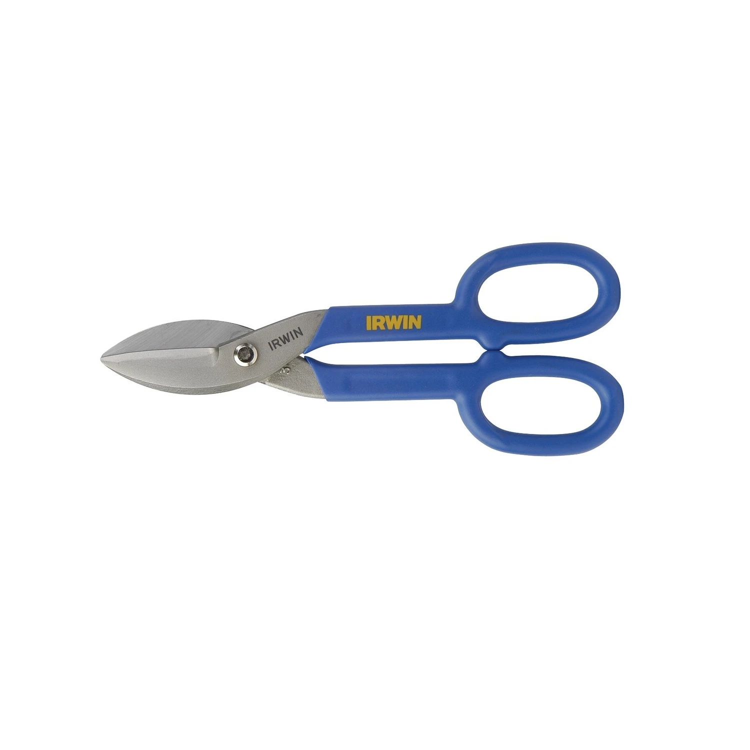 10 In. Steel Flat Blade Tinner Snips 22 Ga. Comfort Grip 1 Pk