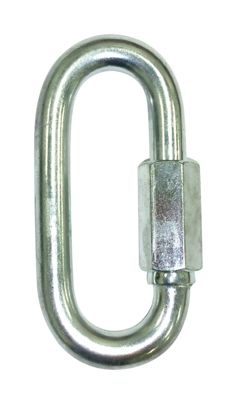 1-7/8 In. H Farm Screw Pin Quick Links 440 Lb Steel Zinc Plated