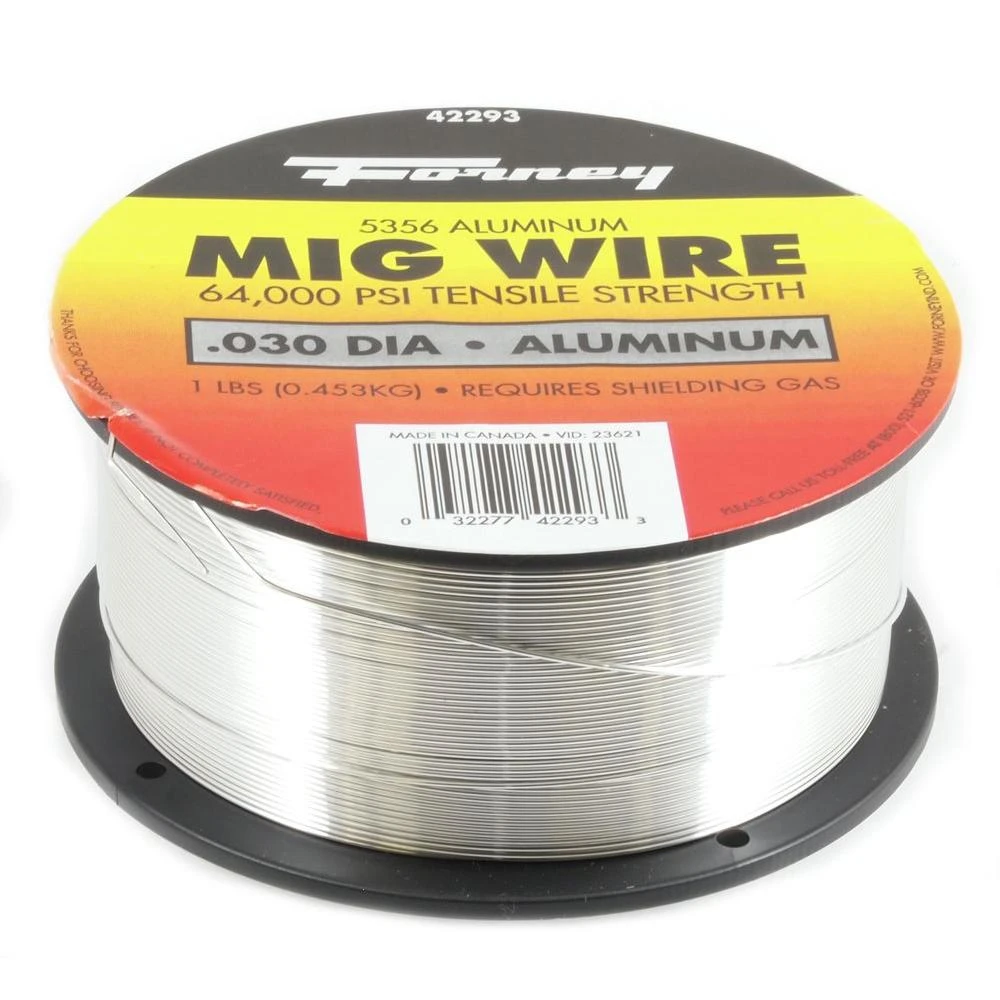 Er5356 Aluminum Mig Welding Wire, .030" Diameter, 1 Lb. Spool