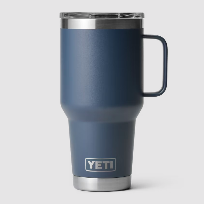Rambler 30 Oz Navy Travel Mug With Stronghold Lid - Bpa Free Insulated Stainless Steel