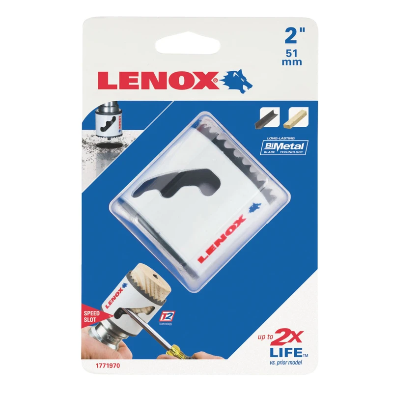 Speed Slot 2 In. Bi-metal Hole Saw For Heavy-duty Cutting