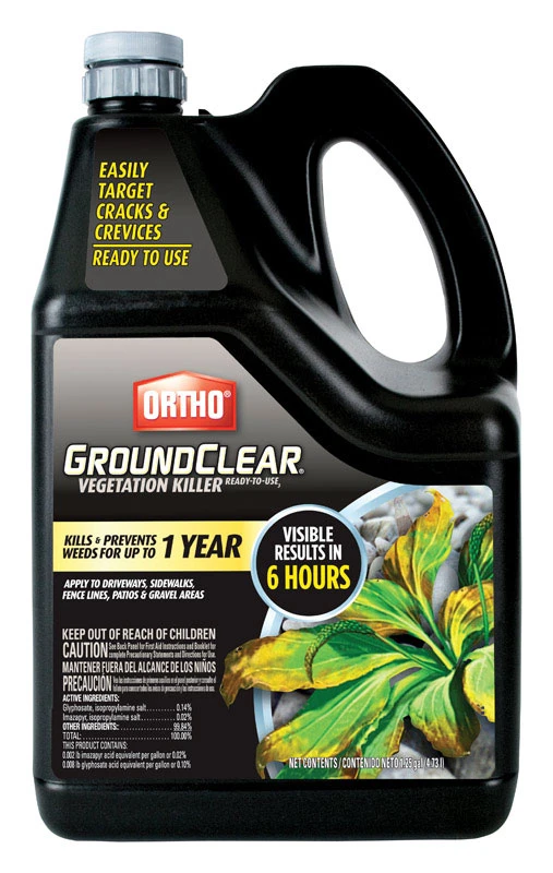Groundclear 1.25-gallon Ready-to-use Vegetation Killer - Fast-acting Weed Control