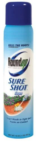 5810510 Sure Shot Foam Spray, 16 Ounce Weed & Grass Killer