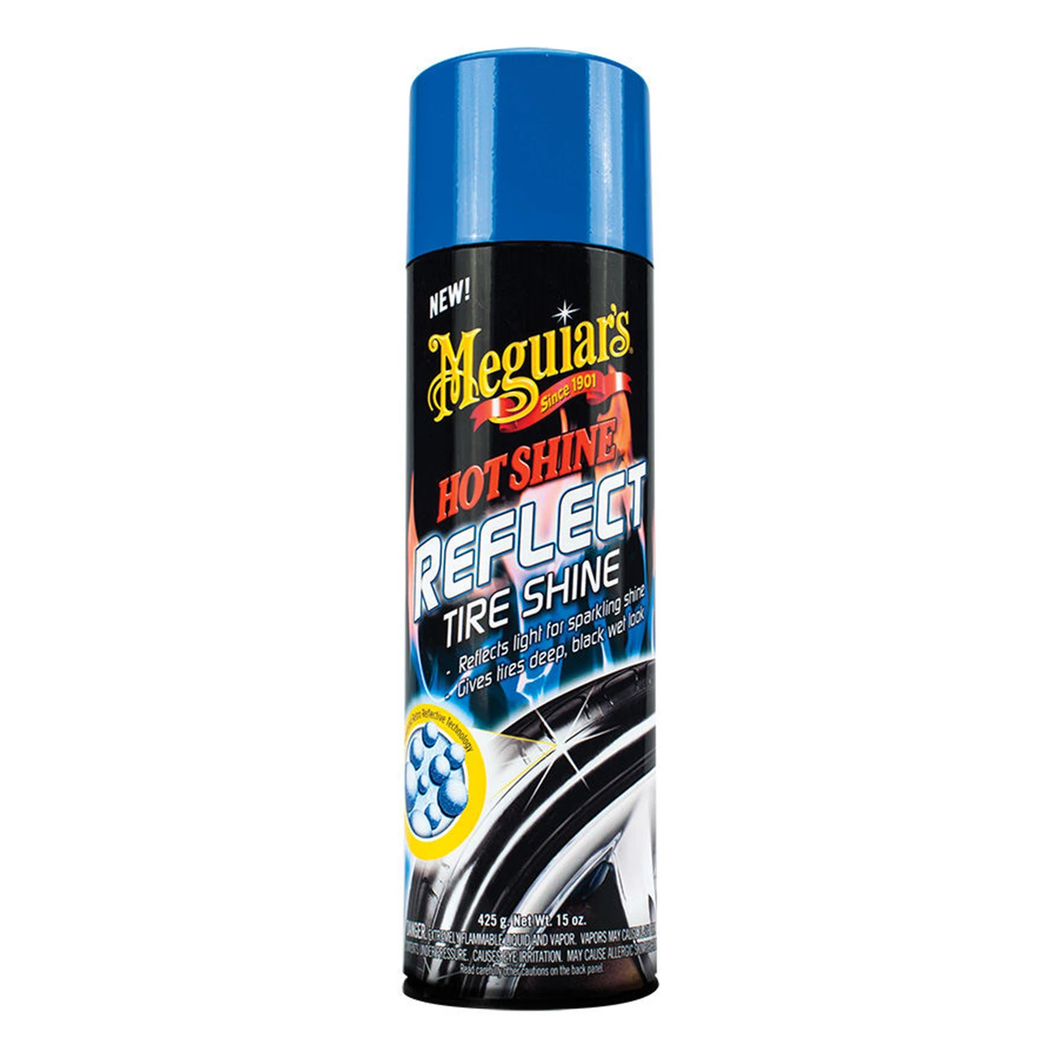 Hot Shine Tire Shine 15 Oz - Reflective Tire Dressing
