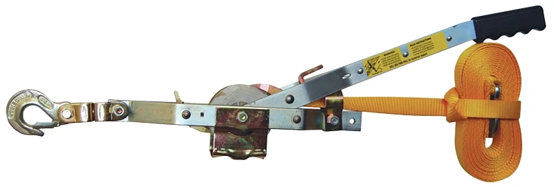 2000 Lb. Web Strap Puller, 25 Ft. Length, Model Ws-25