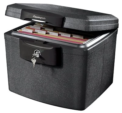 H4100 0.68 Cu. Ft. Fire & Water File Safe - Large Security Storage