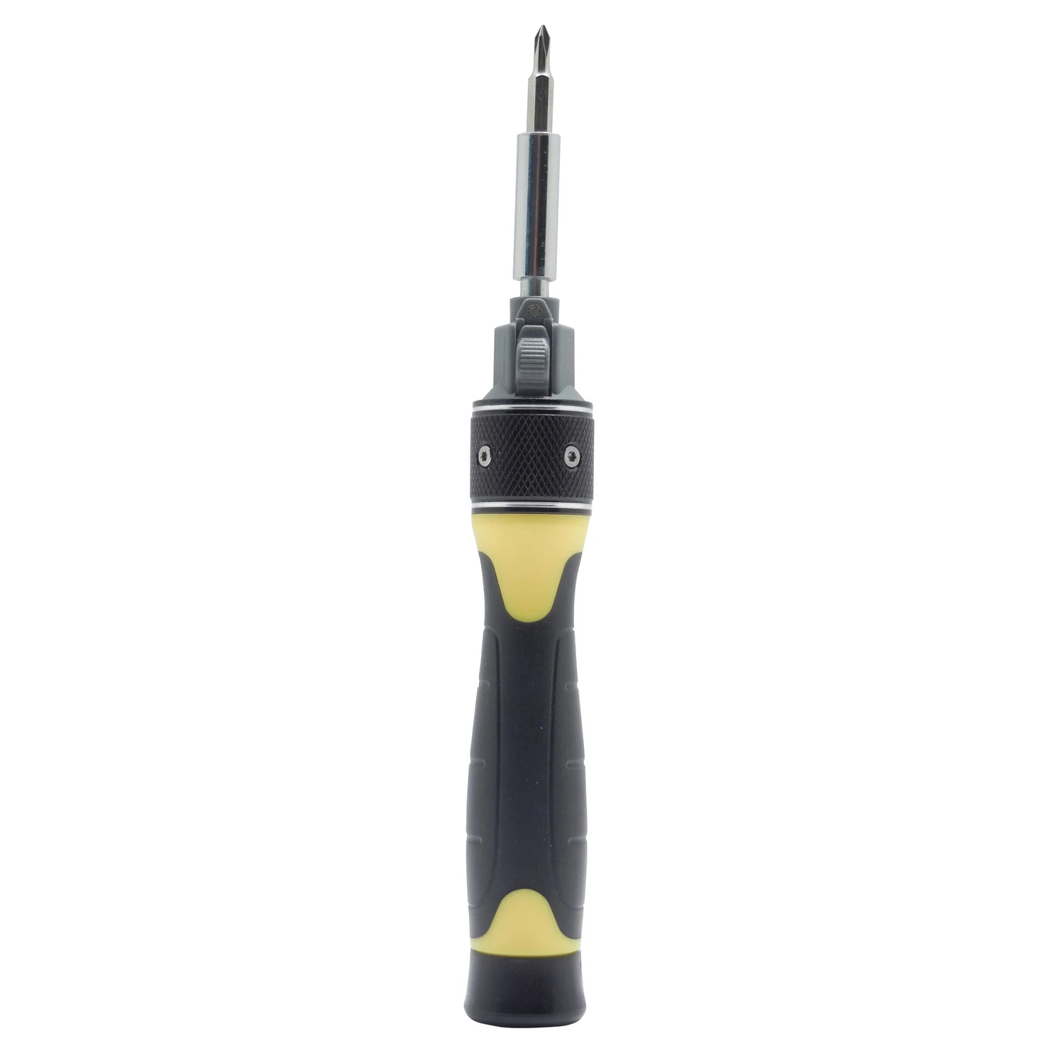 General Multi-bit Screwdriver Set 20 Pieces With Ratcheting Mechanism And Ergonomic Grip