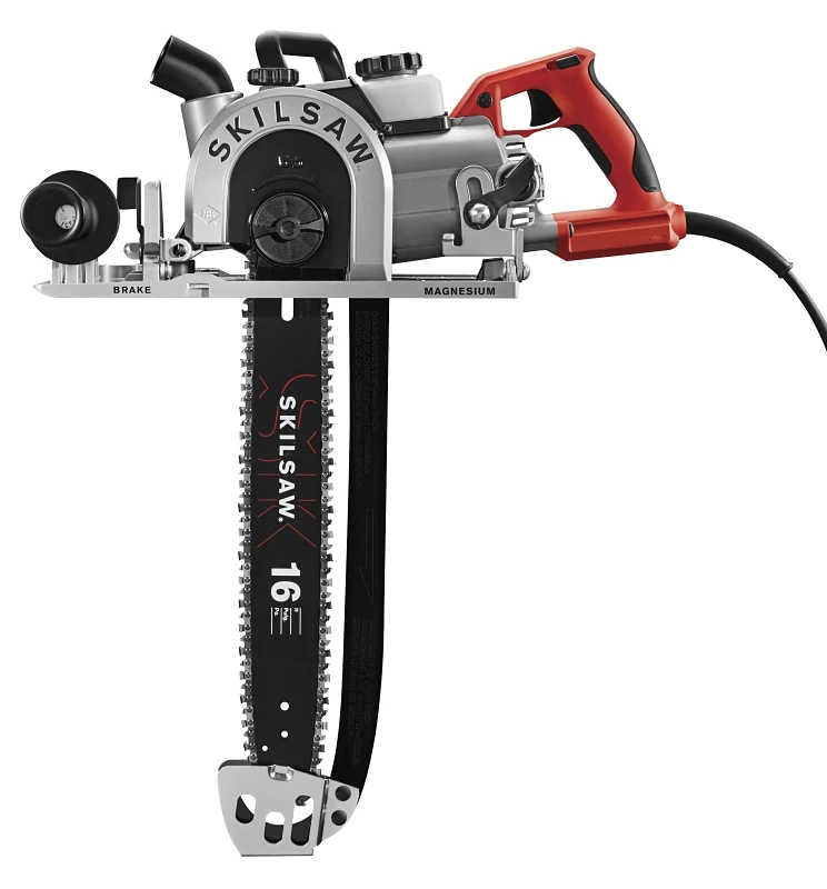 Spt55-11 16 Inch Worm Drive Carpentry Chainsaw With 15 Amp Motor