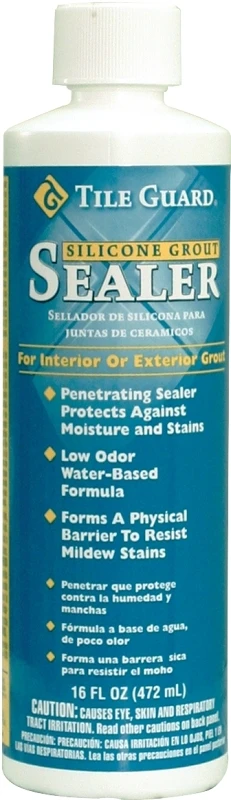 Tile Guard Residential Penetrating Grout Sealer 16 Oz - Mold & Mildew Resistant