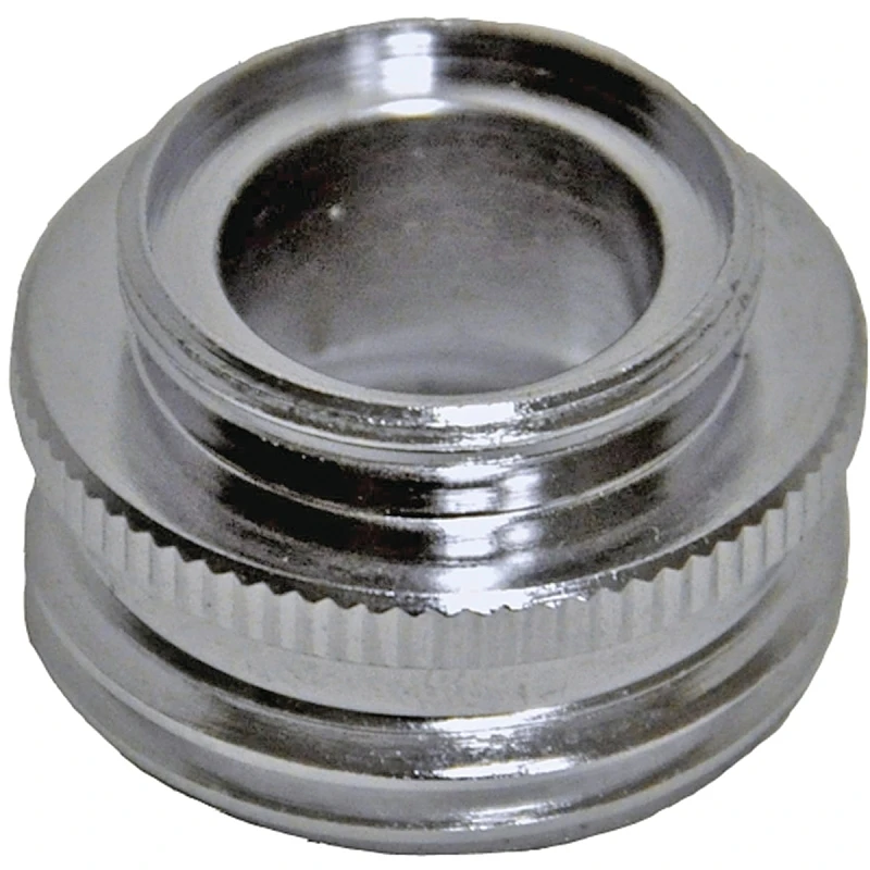Brass Female/male Garden Hose Aerator Adapter 13/16 In.-27m X 3/4 In. Ghm