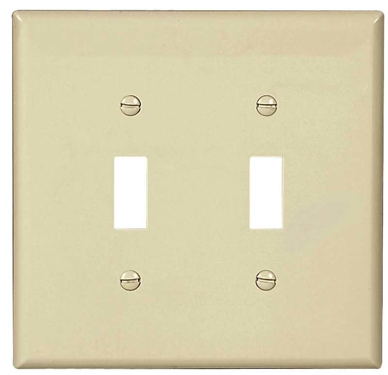 Cooper Wiring 7211162 Switch Toggle Receptacle Wall Plate