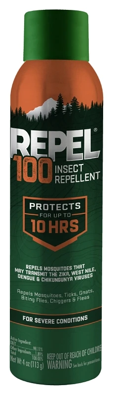 Hg-94210 Unscented Insect Repellent Aerosol Spray, 4 Oz For Severe Conditions