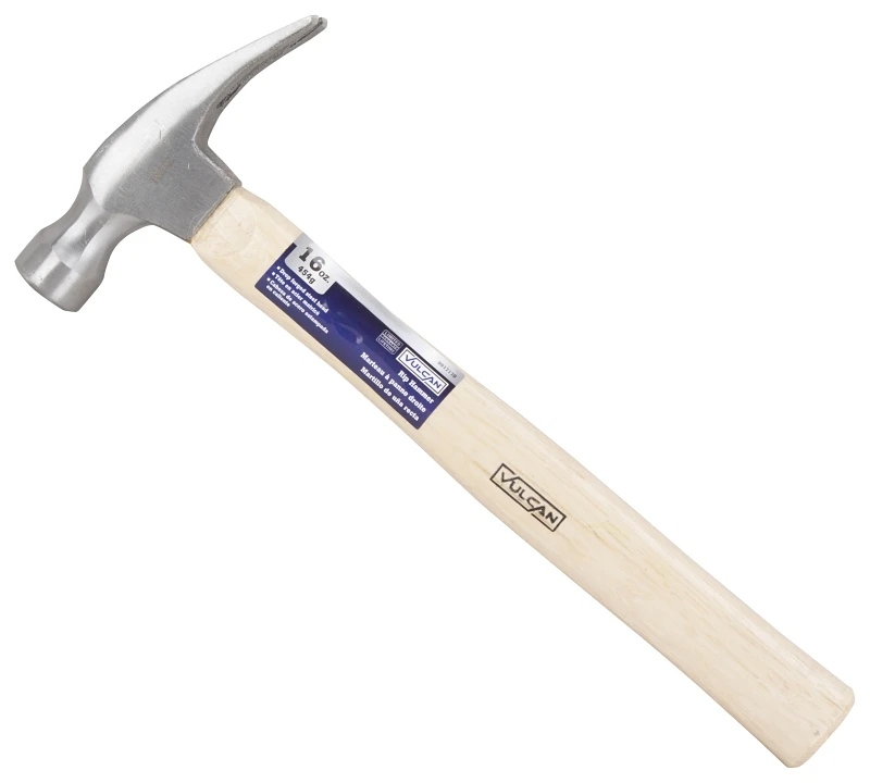 16 Oz Ripping Hammer With Wood Handle, 13-1/4 In Overall Length