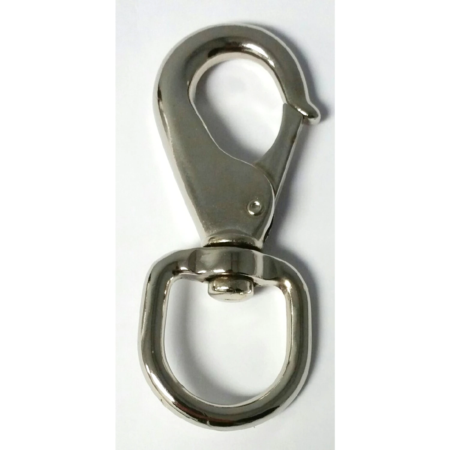 1 In. Diameter X 3-3/4 In. Length Nickel-plated Zinc Quick Snap 40 Lb Working Load