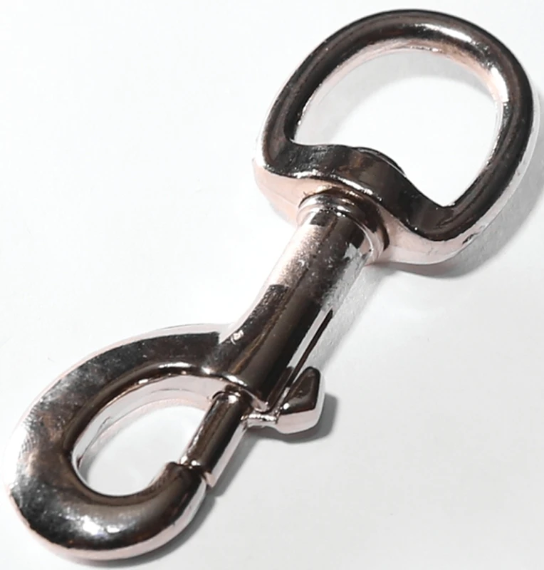 1/2 In. Diameter X 3-1/4 In. Length Nickel-plated Steel Bolt Snap 9 Lb Working Load