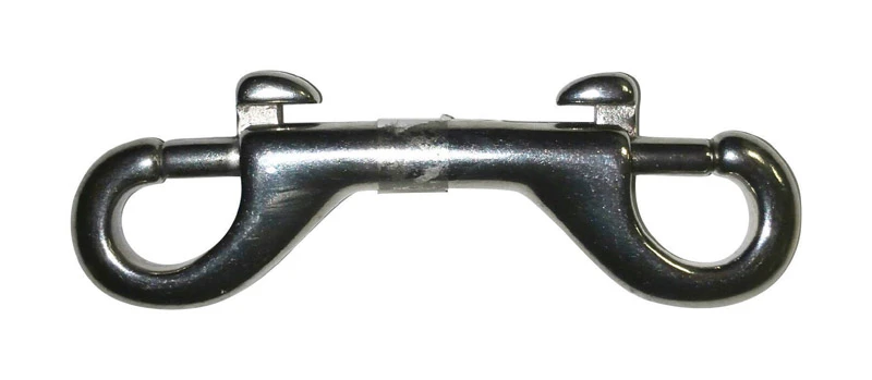 5/8 In. Diameter X 4 In. Length Nickel-plated Bronze Double Ended Bolt Snap 60 Lb