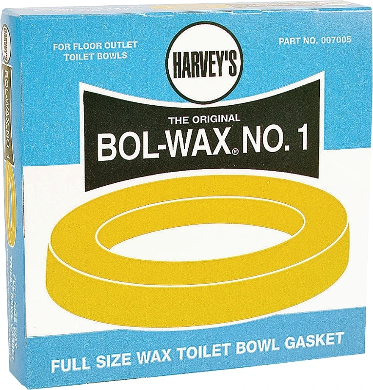 Bol-wax No. 1 Wax Ring For 3 Inch And 4 Inch Waste Lines