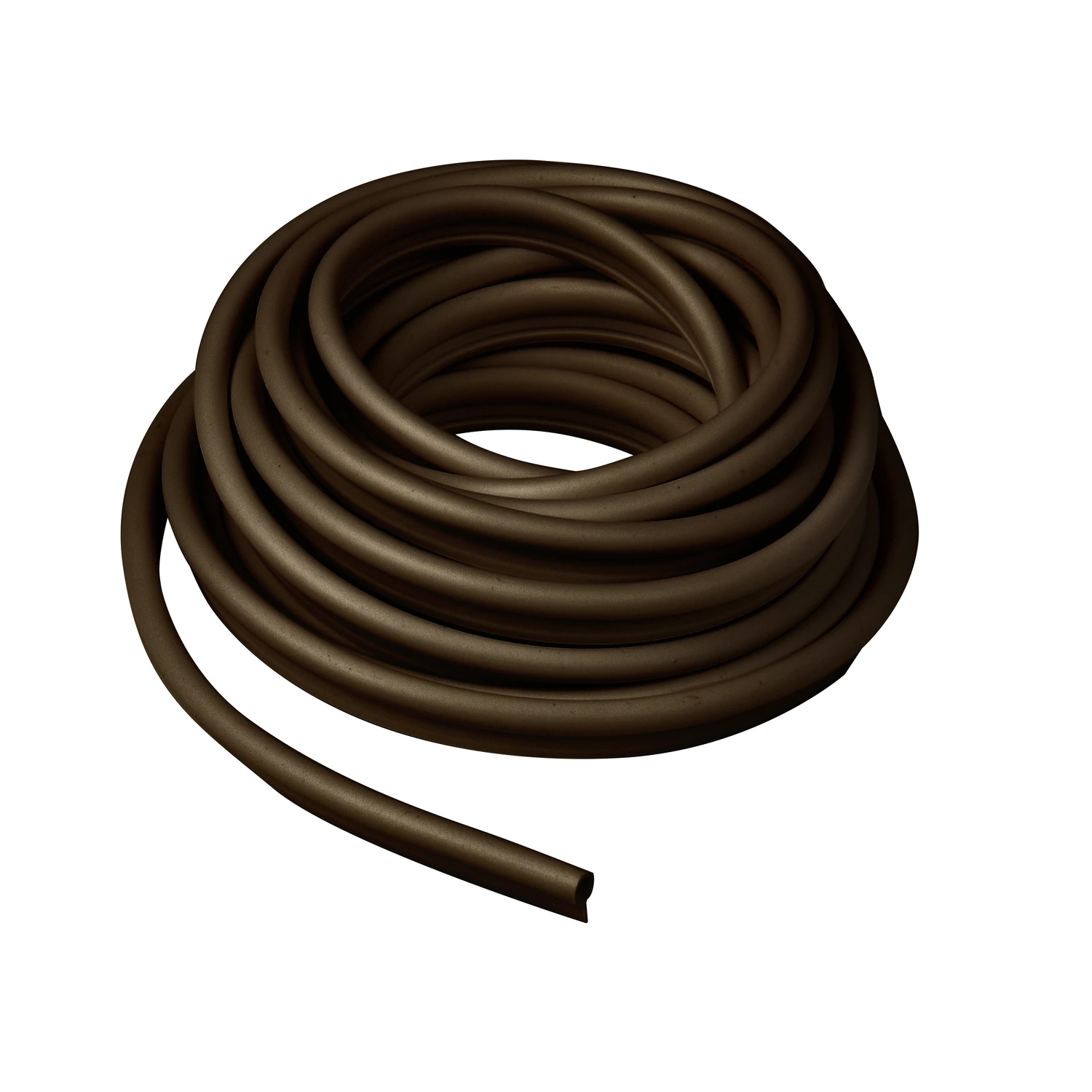 Brown Vinyl Weather Seal For Doors And Windows 17 Ft. L X 0.25 In.