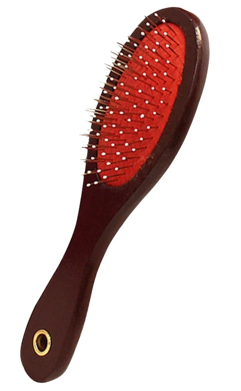 Aloe Care Brown Cat/Dog Pin Brush 1 pk