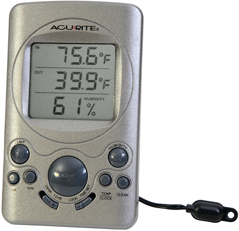 00891sbca Digital Thermometer With Lcd Display And External Sensor Probe