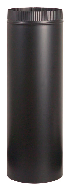 6 In. Diameter X 36 In. Length Steel Stove Pipe - 24 Gauge