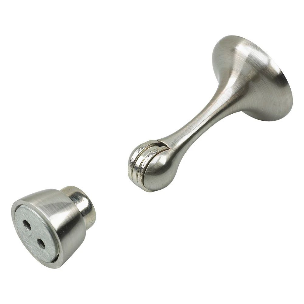 3 Inch Brushed Nickel Magnetic Door Stop By Richelieu Hardware Model 67nbr