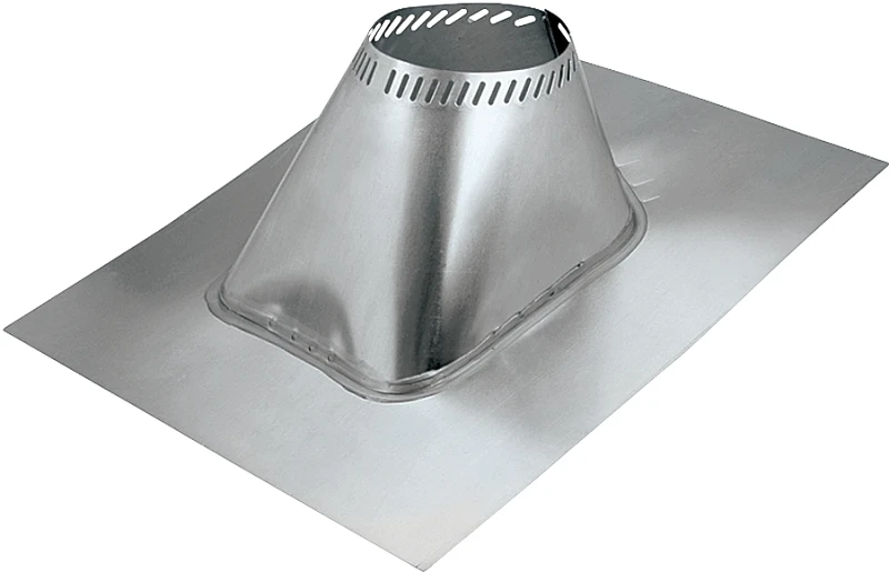6 In. Diameter Stainless Steel Adjustable Roof Flashing For 12/12 To 24/12 Pitch