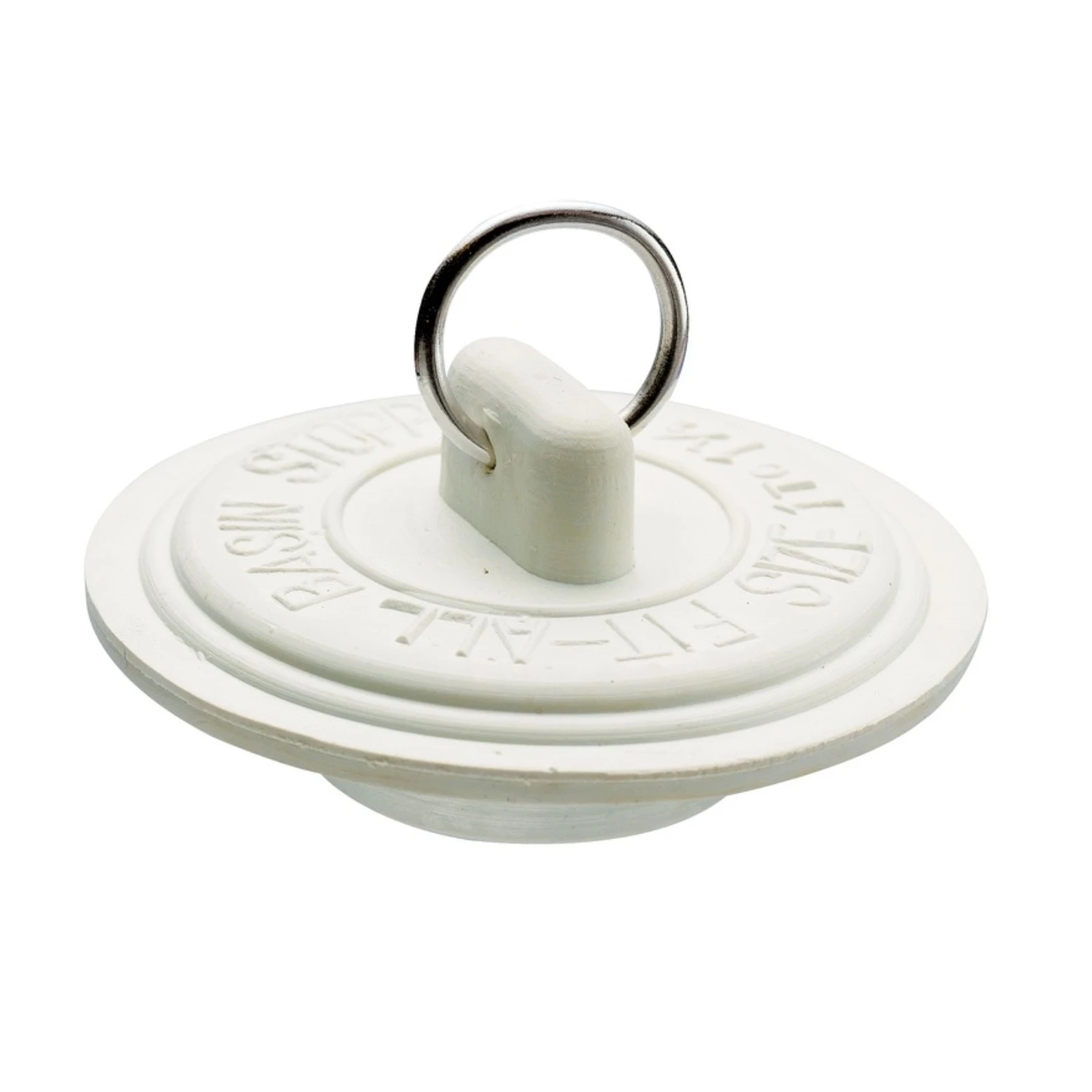 1-3/8 In. White Rubber Drain Stopper - Durable And Versatile