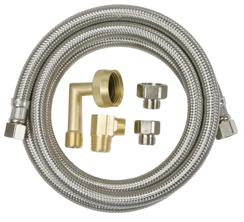 Pp25860 5 Ft. Universal Dishwasher Supply Line With Stainless Steel Construction