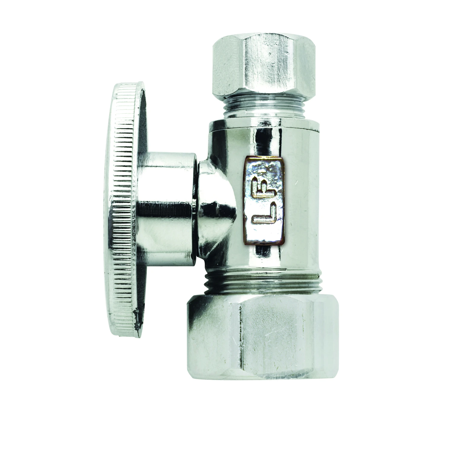 5/8 In. Compression X 3/8 In. Compression Brass Valve - Lead-free