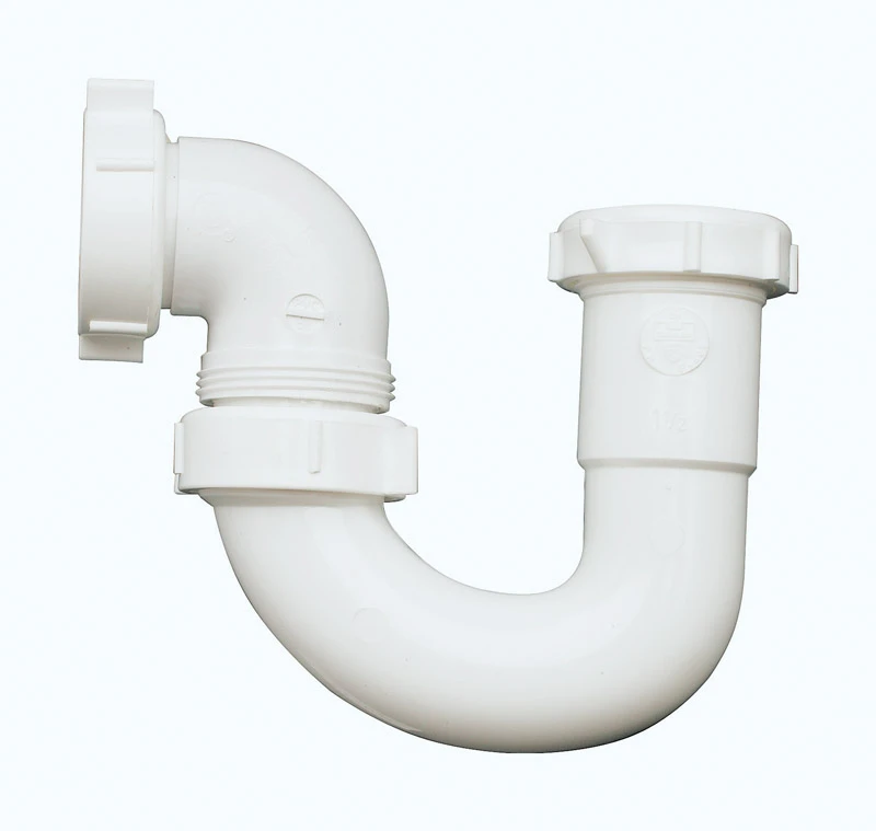 1-1/2 In. Diameter Plastic Sink Trap With Reducer Washer