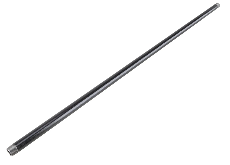 Worldwide Sourcing 3/4 Inch X 72 Inch Long Black Steel Pipe Nipple