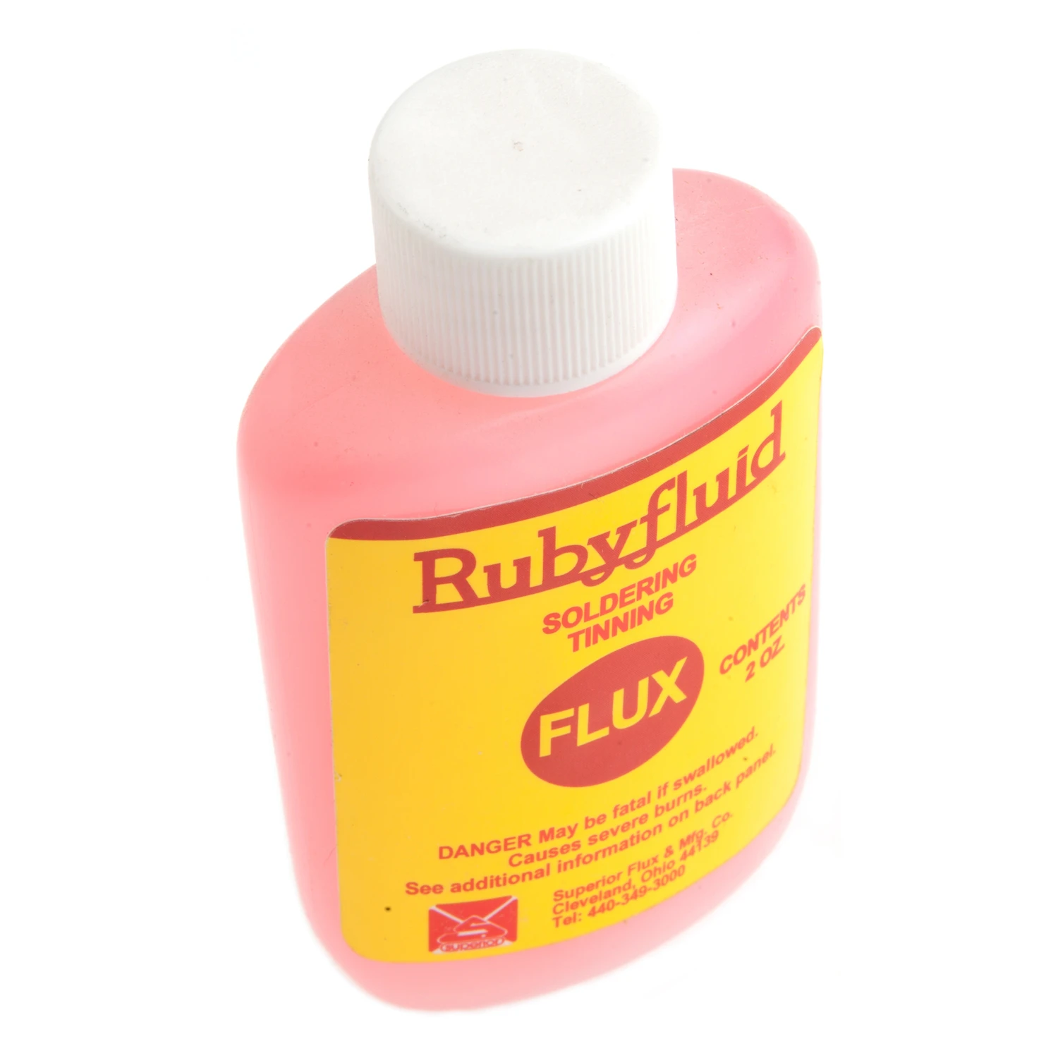Ruby Fluid 2 Oz Lead-free Soldering Liquid Flux For Plumbing And Metalwork
