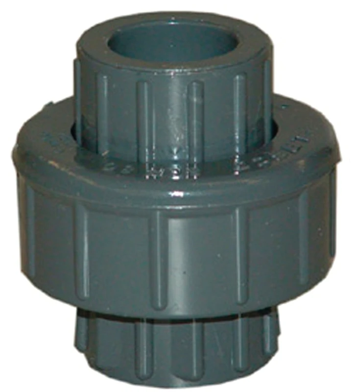 Lasco 2 Inch Schedule 80 Slip Union O-ring Type Pvc Fitting