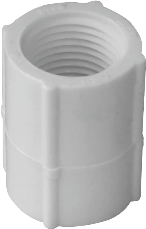 1-inch Diameter Pvc Schedule 40 Coupling For Plumbing Applications