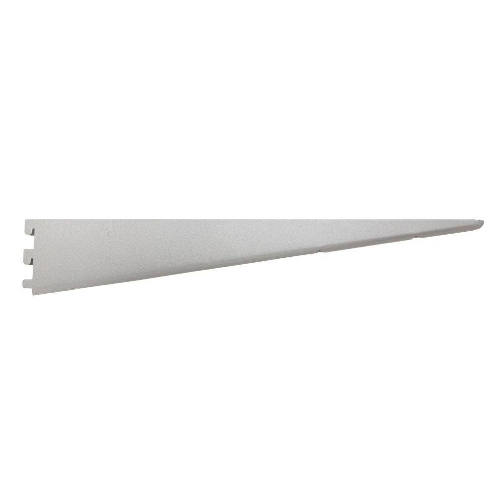 24 In. L Titanium Shelf Bracket - Durable Silver Finish For Strong Support