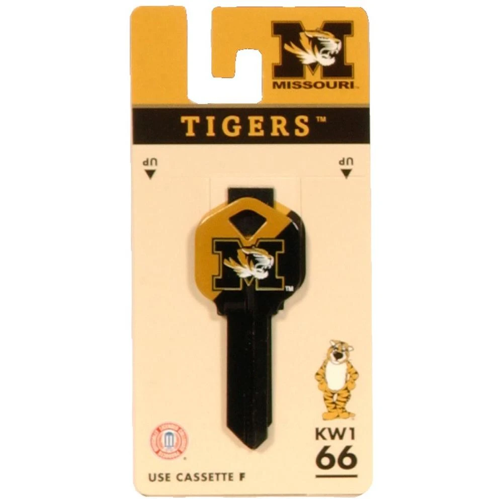 #66 Missouri Tigers Ncaa House Key Blank By The Hillman Group