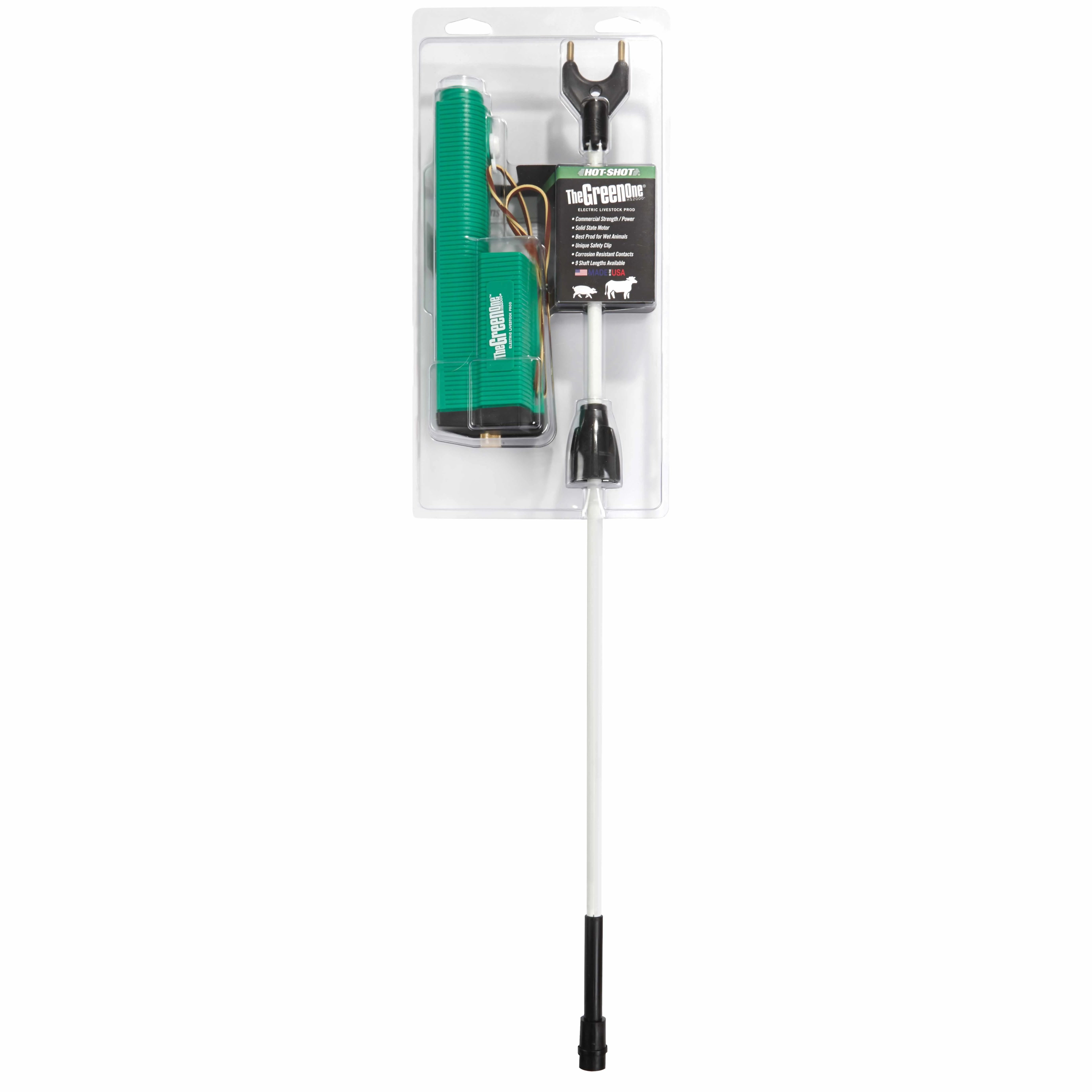 Hs2000 Battery-operated Livestock Prod With 36 Inch Fiberglass Shaft