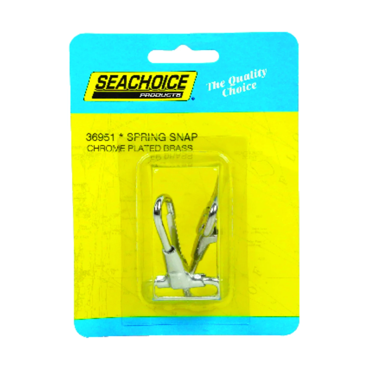 Chrome-plated Brass 2-1/8 In. L X 1 In. W Spring Snaps 2 Pk