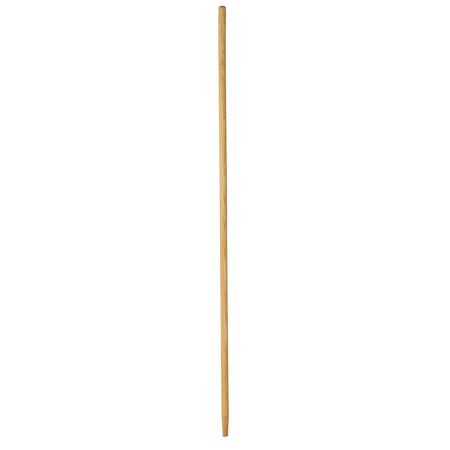 60 In. Wood Broom Handle With Tapered Tip For Push Brooms