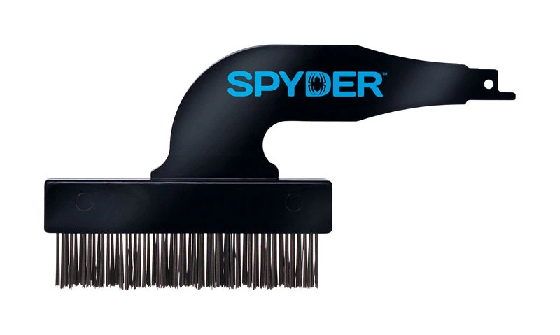 4.5 In. Hard Bristle Nylon Handle Wire Brush Model 400002
